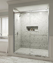 Load image into Gallery viewer, Basco Shower Door RTLA05B6070XPSV Rotolo, 56-60 in. Wide x 70 in. high, AquaGlideXP Clear