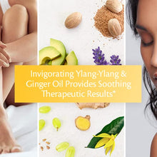 Load image into Gallery viewer, M3 Naturals Ylang Ylang and Ginger Massage Oil Infused with Collagen Stem Cell and Natural Essential Oils Best Deep Tissue Massaging Therapy Relaxing Sore Muscle Joint Relief Anti-Cellulite 8 oz