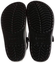 Load image into Gallery viewer, Crocs unisex-adult Crocband Clog | Comfortable Slip On Casual Water Shoe Black Men's 10, Women's 12 Medium