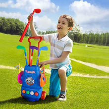 Load image into Gallery viewer, Meland Kids Golf Club Set - Toddler Golf Ball Game Play Set Sports Toys Gift for Boys Girls 3 4 5 6 Year Old