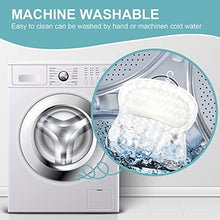 Load image into Gallery viewer, Besititli Bath Pillow Bathtub Pillow with 6 Suction Cups, 16.5x16 Inch, Ergonomic Bath Pillows for Tub Neck and Back Support, 4D Air Mesh Breathable Non-Slip Bath Accessories for Spa, Jacuzzi