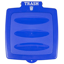 Load image into Gallery viewer, Wakeman Portable Trash Bag Holder- Collapsible Trashcan for Garbage and Indoor/Outdoor Use Outdoors -Ideal for Camping Recycling and More (Blue)