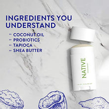 Load image into Gallery viewer, Native Deodorant - Natural Deodorant for Women and Men - Vegan, Gluten Free, Cruelty Free - Aluminum Free, Free of Parabens & Sulfates - Coconut & Vanilla