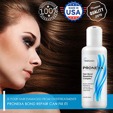 Load image into Gallery viewer, Hairgenics Pronexa Hair Bonder Bond Repairing Complex and Conditioner for Damaged and Treated Hair. 4 FL OZ Provides 8 full treatments