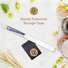 Load image into Gallery viewer, Brewer's Elite Hydrometer & Test Jar - for Home Brew Beer, Wine, Mead and Kombucha - Deluxe Triple Scale Set, Hardcase and Cloth - Specific Gravity ABV Tester