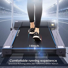 Load image into Gallery viewer, ANCHEER Treadmills for Home, Folding Treadmil with Large LCD Monitor Walking Running Machine Equipment for Home Gym