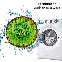 Load image into Gallery viewer, AWOOF Pet Snuffle Mat for Dogs, Interactive Feed Game for Boredom, Encourages Natural Foraging Skills for Cats Dogs Bowl Travel Use, Dog Treat Dispenser Indoor Outdoor Stress Relief