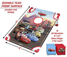 Load image into Gallery viewer, GoSports Disney Pixar Cars Bean Bag Toss Game Set Includes 8 Bean Bags with Portable Carrying Case