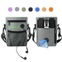 Load image into Gallery viewer, SOMEITY Dog Treat Pouch for Training, Built-in Poop Bag Dispenser, Easily Carries Pet Toys, Kibble and Treats, Running Waist Bag, Fanny Pack