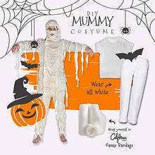 Load image into Gallery viewer, Gauze Bandage Rolls with Tape 36-Pack, Stretch Bandage Roll, 4 x 4 Yards Stretched, Breathable White Gauze Bandages, Bulk Gauze Rolls for Home, Gym & Office Use, Absorbent Bandage Rolls