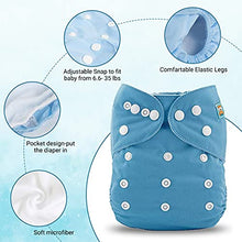 Load image into Gallery viewer, MBX Baby Cloth Diaper Liners Bamboo - 4 Pack Fragrance Free Cloth Diaper Liners and Cloth Diaper Nappy