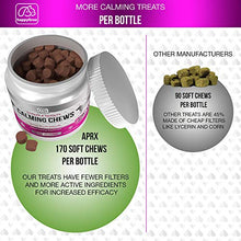 Load image into Gallery viewer, happyGree Best Calming Treats for Dogs: Product of USA- Helps with Hyperactive & Aggressive Behavior + Anxiety Composure Relief, Storms, Barking, Separation and More- approx/170 Soft Chews
