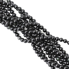 Load image into Gallery viewer, CHEAVIAN 45PCS 8mm Natural Black Obsidian Gemstone Round Loose Beads Crystal Energy Stone Healing Power for DIY Jewelry Making 1 Strand 15"