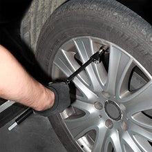 Load image into Gallery viewer, WYNNsky Heavy Duty Straight-on Dual Head Air Pressure Gauge, Extended Tube Construction for General Applications(10-150PSI)