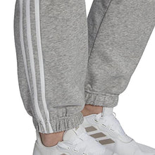 Load image into Gallery viewer, adidas Women's Essentials Cotton 3-Stripes Joggers (Maternity), Medium Grey Heather/White, X-Small