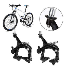 Load image into Gallery viewer, SPOOTEY 1 Pair Dioche Bike Brakes, Road Bike V Shape Mechanical Dual-Pivot Brake Set Repair Parts Accessory