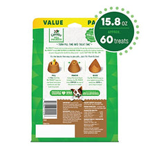 Load image into Gallery viewer, GREENIES PILL POCKETS for Dogs Capsule Size Natural Soft Dog Treats with Real Peanut Butter, 15.8 oz. Pack (60 Treats)