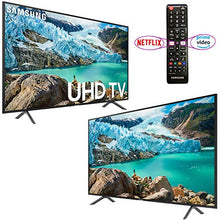 Load image into Gallery viewer, Samsung Smart TV 58” inch 4K UHD Flat Screen TV (UN58RU7100FXZA) with HDR, Google, Apple & Alexa Compatible + Remote with Netflix & Prime Buttons for Samsung TV