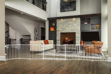 Load image into Gallery viewer, Regalo 192-Inch Double Door Super Wide Adjustable Baby Gate and Play Yard, 4-In-1, Bonus Kit, Includes 4 Pack of Wall Mounts