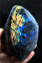 Load image into Gallery viewer, Crystal Agate ®1-2lb Natural Labradorite Great Shine / Fire Stone Original Specimen