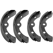 Load image into Gallery viewer, Golf Cart Brake Shoes Kit for Club Car DS & Carryall Club Car Brake Pads Manual Adjust 1981-1994 Golf Cart Rear Brake Assembly OEM# 1011463 1011296 1011433 1015757(4PCS-Long)