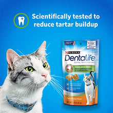 Load image into Gallery viewer, Purina DentaLife Made in USA Facilities Cat Dental Treats, Tasty Chicken Flavor - (10) 1.8 oz. Pouches