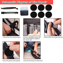 Load image into Gallery viewer, SPROUTER Bicycle Chain Cleaner kit, Bike Repair Tool Bicycle Maintenance Kit Bicycle Washing Tools with Quik Tire Repair Set and Reusable Protective Case, Gear Chain Brush for Mountain Bike Road Bike