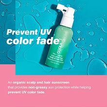 Load image into Gallery viewer, COOLA Organic Scalp Spray & Hair Sunscreen Mist with SPF 30, Dermatologist Tested Hair Care for Daily Protection, Vegan and Gluten Free, Ocean Salted Sage, 2 Fl Oz