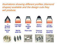 Load image into Gallery viewer, Diamond Cut Flywheel 3mm shank 120 deg