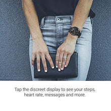 Load image into Gallery viewer, Garmin 010-01850-12 vívomove HR, Hybrid Smartwatch for Men and Women, White/Rose Gold, Small/Medium