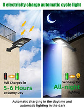 Load image into Gallery viewer, ENGREPO Solar Lights Outdoor, 1000LM 156 LEDs Solar Powered Motion Sensor Light, Security Waterproof Solar Flood Light for Yard, Fence, Garden, Patio, Front Door, Shed, Deck, Path. 4 Pack