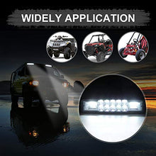 Load image into Gallery viewer, 6 Inch Led Pods Light Bar - nicerpro Slim 60W 10000Lm 12V/24V Driving Fog Light Waterproof Combo Flood Spot Lights for Trucks Off Road ATV UTV Golf Cart Trailer 2 Pack
