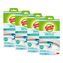 Load image into Gallery viewer, Scotch-Brite Disposable Toilet Scrubber Refills, Removes Rust & Hard Water Stains, 48 Disposable Refills