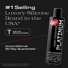 Load image into Gallery viewer, Wet Platinum Silicone Based Sex Lube 9 Ounce Premium Personal Luxury Lubricant for Men Women & Couples. More Long Lasting Than Water Based. Condom Safe Hypoallergenic Glycerin Paraben Free Intimacy
