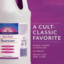 Load image into Gallery viewer, Heritage Store Rosewater | 1 gal, 128 oz