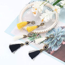 Load image into Gallery viewer, Udalyn 9 Pairs Tassel Earrings Bohemian Silky Thread Fan Fringe Tassel Earrings Set Fashion Colorful Handmade Dangle Hook Eardrop For Women Jewelry Gift