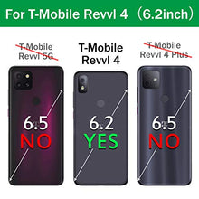 Load image into Gallery viewer, Dzxouui for T-Mobile Revvl 4 Case,TCL Revvl 4 Case (Not Fit 4 Plus) Girls Women TPU Clear Cover Moving Quicksand Glitter Protective Cute Phone Cases for T-Mobile Revvl 4(Teal/Purple)