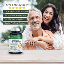 Load image into Gallery viewer, Men's High Performance Multi by Purity Products - Elite Men's Multivitamin + Patented Prelox Sexual Health Blend - Supports Healthy Testosterone, Prostate, Erectile Quality & Circulation* - 90 Tablets