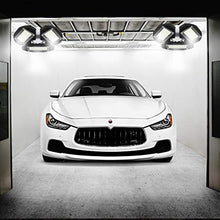 Load image into Gallery viewer, LED Garage Lights,100W Deformable LED Garage Ceiling Lights12500 LM CRI 80 Led Shop Lights for Garage, Garage Lights with 3 Adjustable Panels, Utility Led Garage Lighting (No Motion Activated) 100W1PK