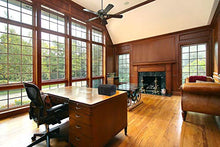 Load image into Gallery viewer, Wood and Leather Treasure Chest Box Decorative Storage Chest Box with Lock | Handcrafted Decorative Boxes with Lids for Home Decor | Wood Box with Lid | Small Chest | Wooden Stash Box