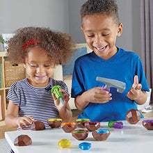 Load image into Gallery viewer, Learning Resources Rock 'n Gem Surprise, Sorting, Matching & Counting Skills Activity Set, Early STEM, 19 Pieces, Ages 3+
