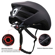 Load image into Gallery viewer, KINGLEAD Bike Helmet, Bicycle Helmet Men CPSC Certified with USB Charging Light&Detachable Magnetic Goggles UV Protective&Reflective Adjustment Straps&Carry Bag Mountain/Road Cycling Helmets(KL-089)