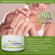 Load image into Gallery viewer, Organic Pain Relief Cream by ZenRenu - MSM Turmeric Arnica, Helichrysum | Made in USA - Muscles, Joints, Back, Neck & Skin Conditions