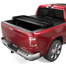 Load image into Gallery viewer, oEdRo Soft Tri-Fold Truck Bed Tonneau Cover Compatible with 2009-2023 Dodge Ram 1500 (Inclu. Classic & New), Fleetside 5.6 Ft Bed w/o Ram Box