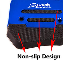 Load image into Gallery viewer, uxcell 3 in 1 Universal Racing Sports Non-Slip Automatic Car Gas/Brake Pedals Pad Cover