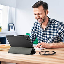 Load image into Gallery viewer, ZtotopCases Slim Case for Samsung Galaxy Tab A8 10.5 Case 2022, Lightweight Trifold Hard Stand Cover, Full Protective Case for Samsung Galaxy A8 10.5 Inch Tablet SM-X200/X205/X207, Black