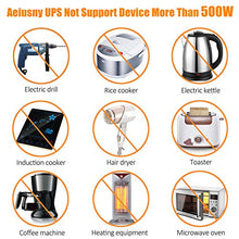 Load image into Gallery viewer, Aeiusny Portable Solar Generator 500W 288WH UPS Power Station Emergency Battery Backup Power Supply Charged by Solar/AC Outlet/Car for CPAP Laptop Home Camping
