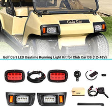 Load image into Gallery viewer, 10L0L Golf Cart Light Kit(12V-48V) with Ultimate Light Kit Upgrade Compatible for Club Car DS G&E All Models With LED Head Light, Tail Lights, Turn Signals, Brake Lights