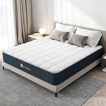 Load image into Gallery viewer, Queen Mattress,Avenco Queen Size Mattress,10 Inch Hybrid Queen Mattress in a Box,Innerspring and Comfortable Foam,Back Pain Relief, CertiPUR-US, 10 Years Support
