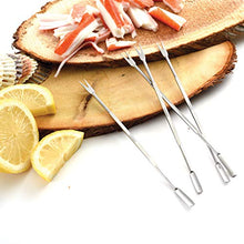Load image into Gallery viewer, Norpro Stainless Steel Seafood Forks 6.75" | 4-Count per Pack | 1-Pack
